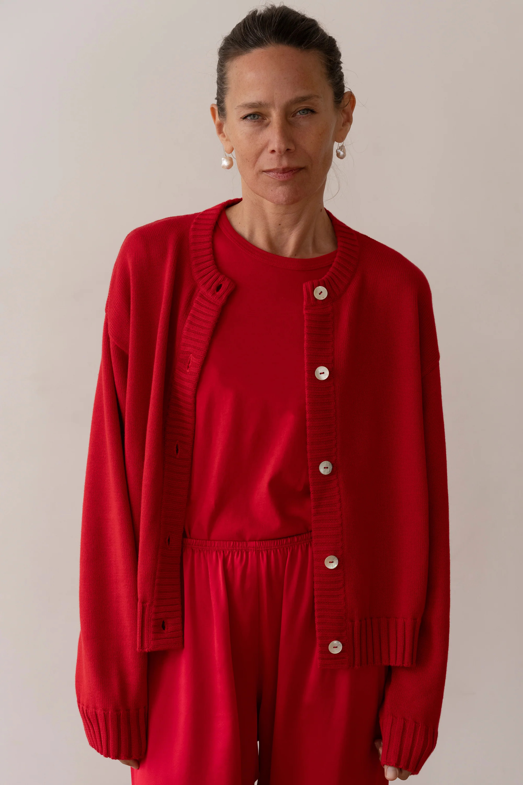 The Cotton Knit Cardigan | DONNI.