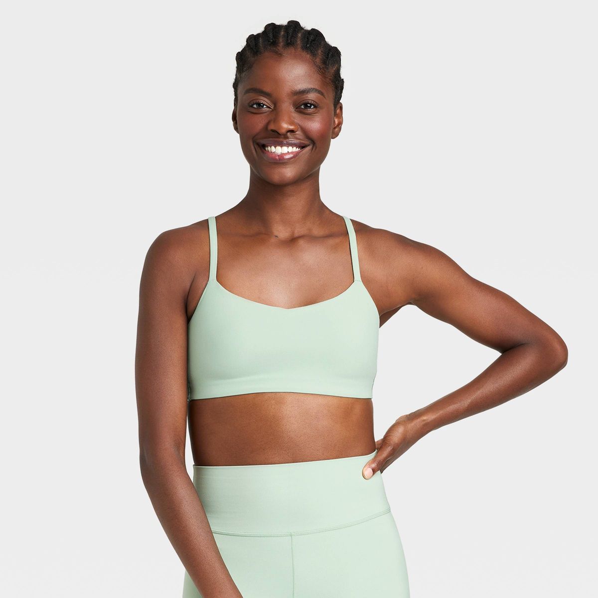 Women's Light Support Everyday Soft Strappy Bra - All in Motion™ | Target