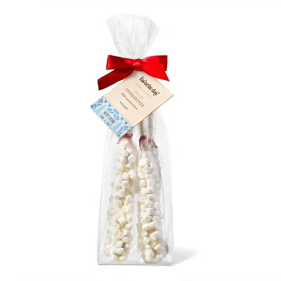 Christmas White Chocolaty Coated Stirrers with Marshmallows - 1.2oz - Favorite Day™ | Target