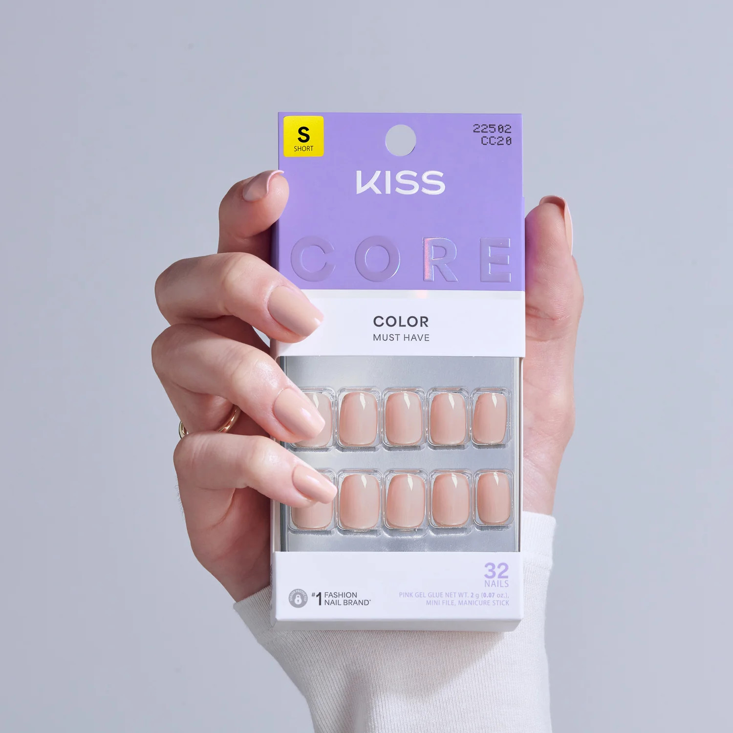 KISS CORE Color Press On Glue Nails - Aesthetic | KISS, imPRESS, JOAH