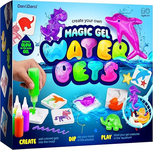 Dan&Darci Aqua Fairy Water Gel Kit for Kids - Magic Elf Toy Kits - Waters Pets - DIY Squishy Make... | Amazon (US)