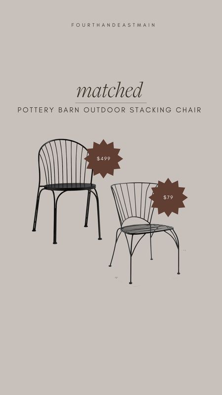 matched // pottery barn metal stacking chairs. totally like the look for less better 

amazon home, amazon finds, walmart finds, walmart home, affordable home, amber interiors, studio mcgee, home roundup pottery barn dupe 

#LTKhome