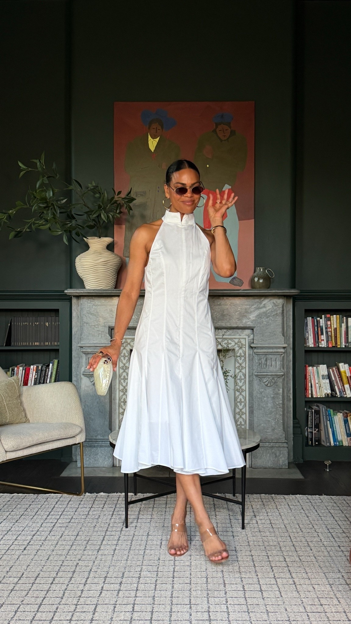 Stunning zip spring and summer dress! Runs tts

#LTKootd