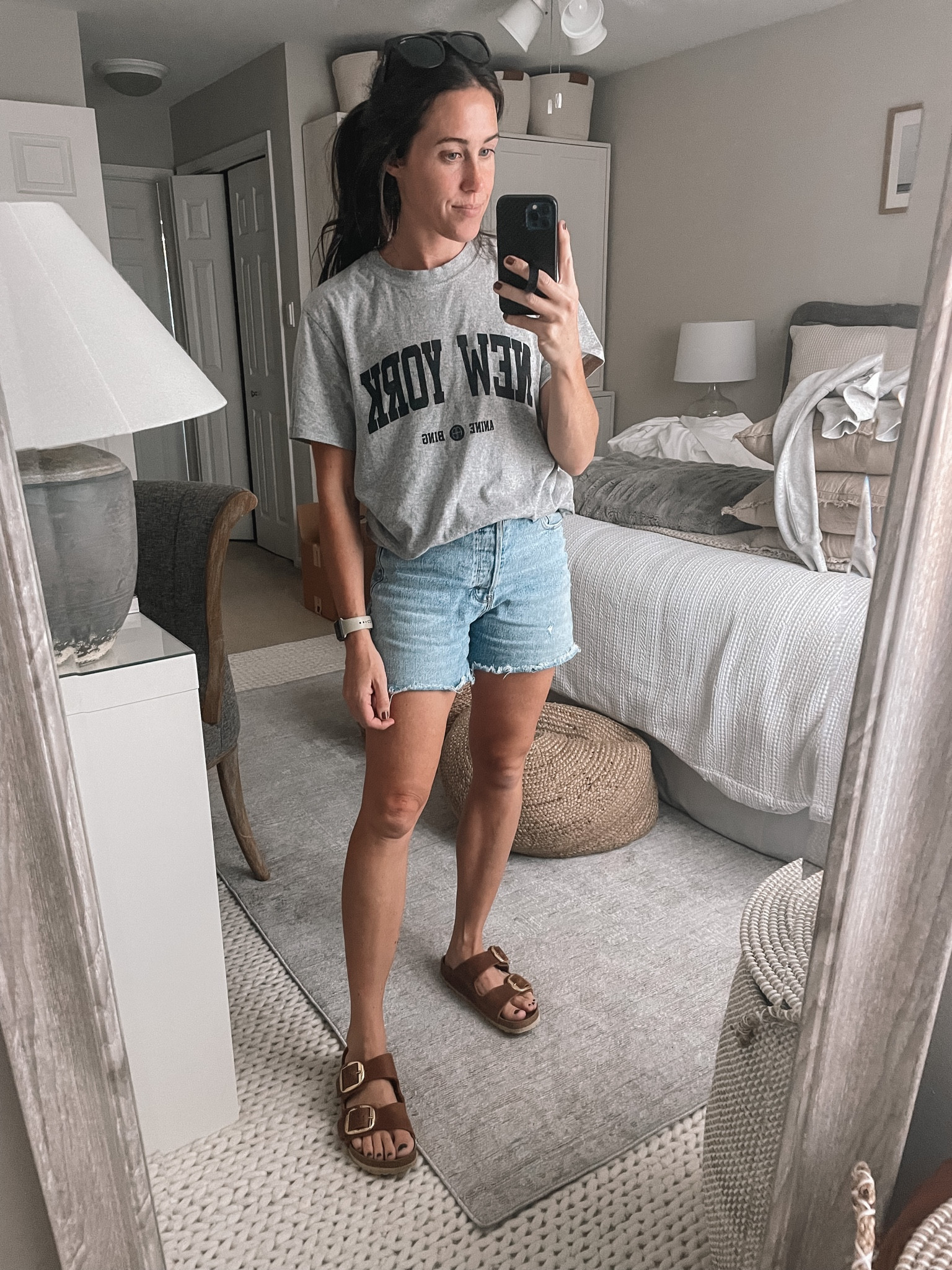 9.7.22
Anine Bing Tee, Dad Shorts
Birkenstocks

#LTKstyletip #LTKSeasonal #LTKunder100