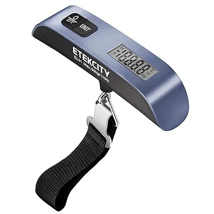 Etekcity Luggage Scale, Digital Portable Handheld Suitcase Weight for Travel with Rubber Paint, T... | Amazon (US)