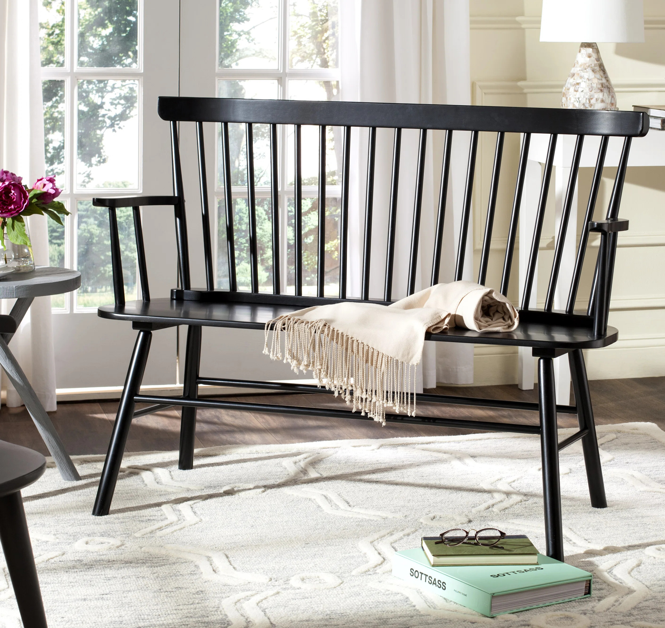 Karlovy Wood Bench | Wayfair North America