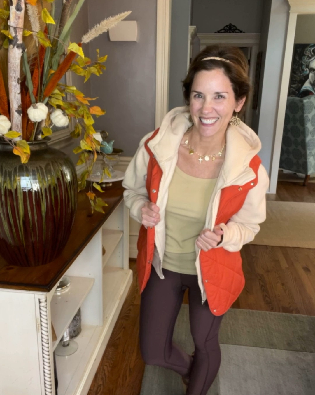 Adorable Athleisure wear 🍁fleece lined leggings are amazing for cooler temps. 


Crazy Busy Mama 

#LTKOver40 #LTKFindsUnder50 #LTKVideo