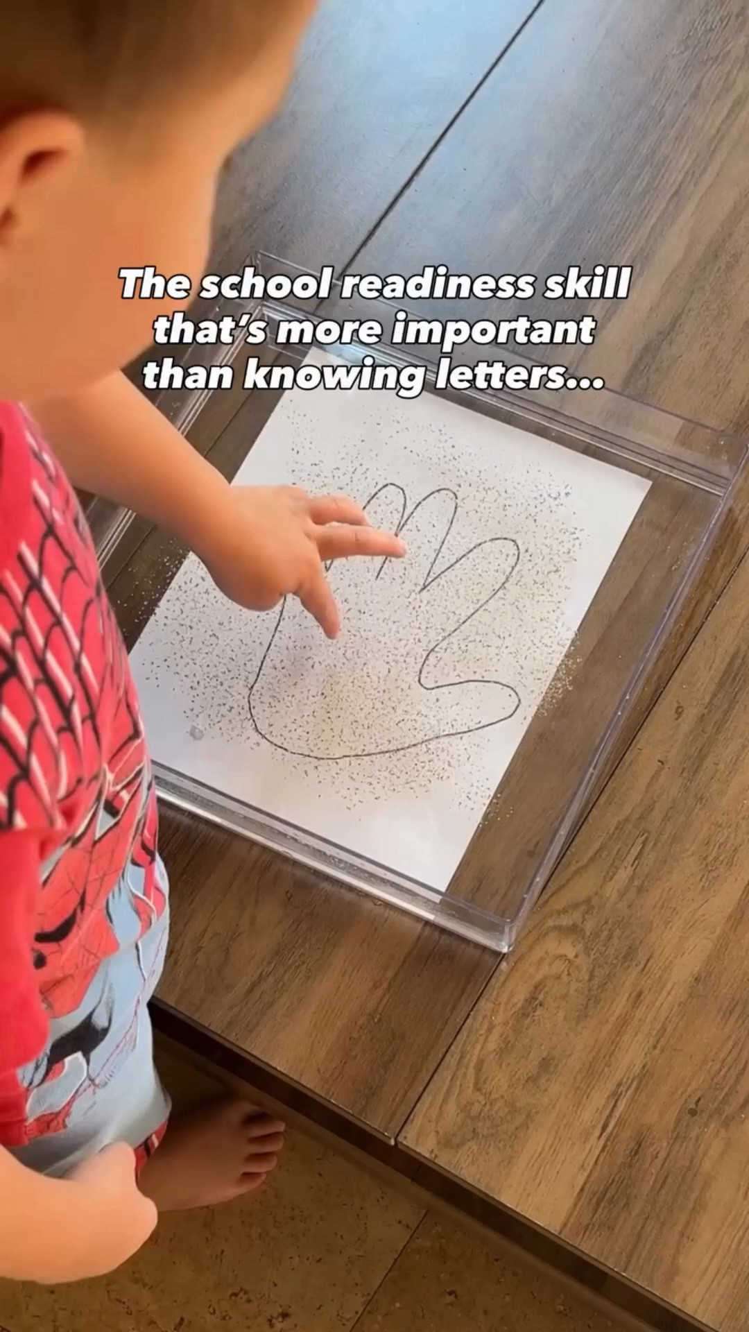 The school readiness skill that’s more important than knowing letters…🧼

We often focus on ABCs and 123s, but in a busy classroom, being able to wash hands properly (and independently!) is a game-changer. 

I always pull this pepper experiment from my teacher toolbox because it gives kids a visual way to see exactly why we don’t just ‘rinse and go.’ When that soap touches the water, the ‘germs’ really do jump away! 

To help the lesson stick, we love pairing this with our favorite book about germs: “Do Not Lick This Book.” It’s silly, informative, and perfect for this age.

#LTKmomlife #LTKKids