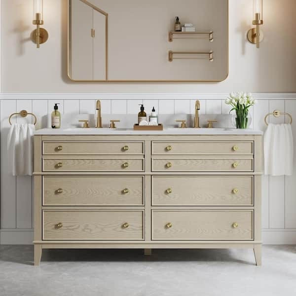 eyeing up this gorgeous white oak vanity for the bathroom reno! currently $300 off 

#LTKHome