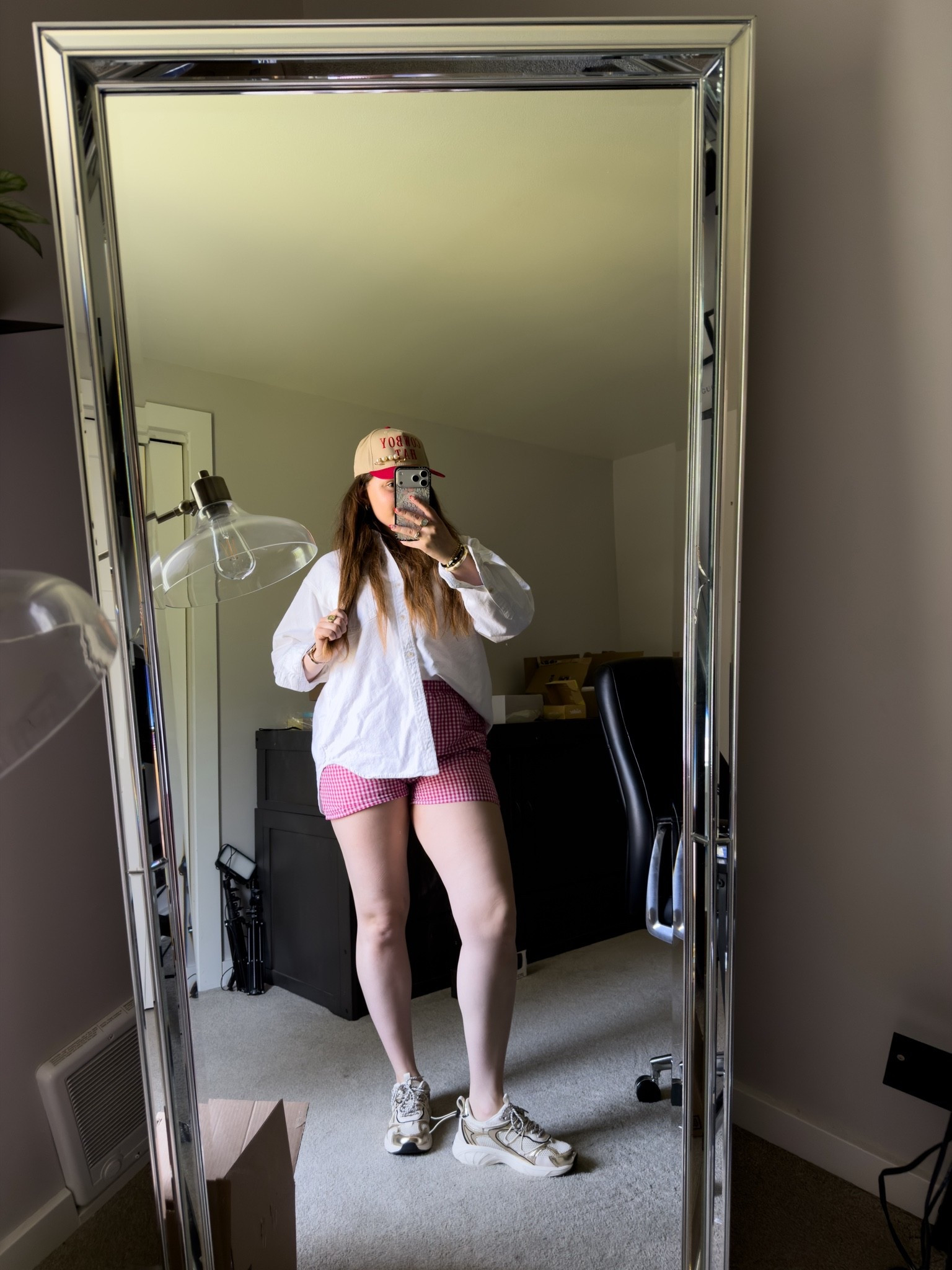 Travel day outfit! I felt like I was in the quintessential mom uniform 😆

I’m wearing a M top, L shorts and size 9 sneakers

#LTKootd #LTKMidsize #LTKTravel