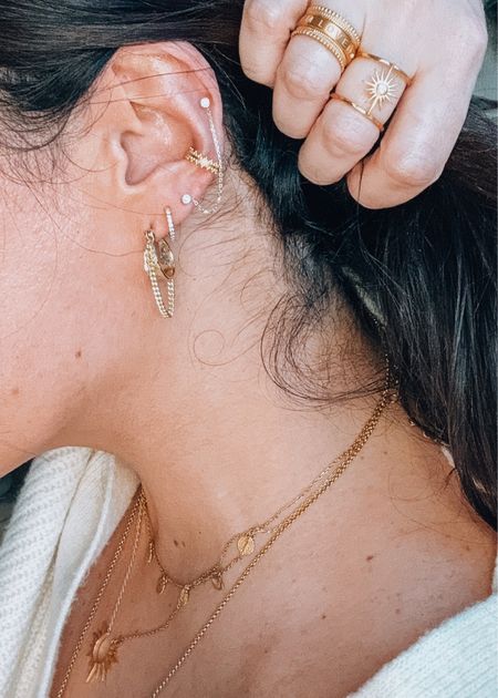 Ear candy! Fave jewelry code: Taryntruly 
Earrings and jewelry 

#LTKMostLoved #LTKstyletip