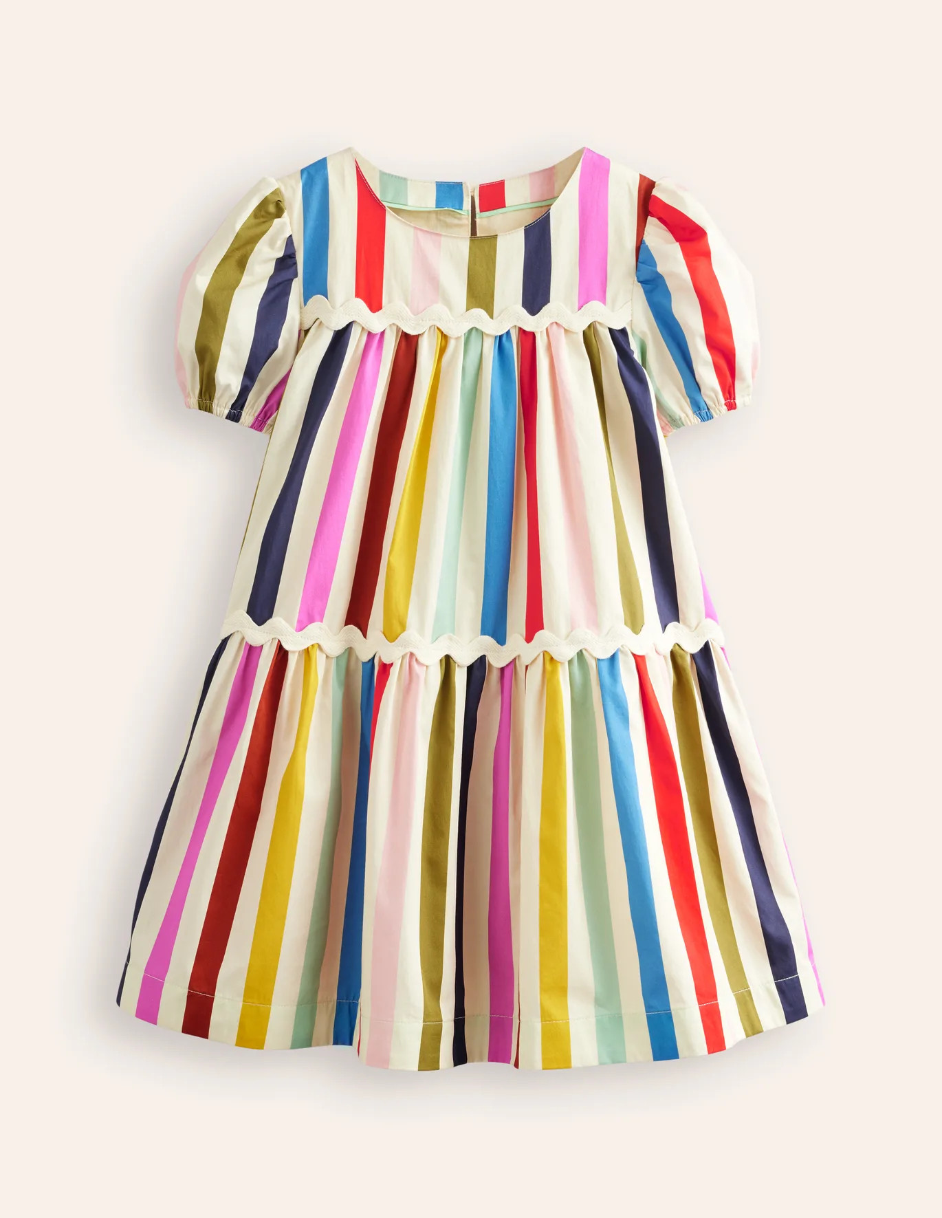 Tiered Stripe Dress | Boden UK
