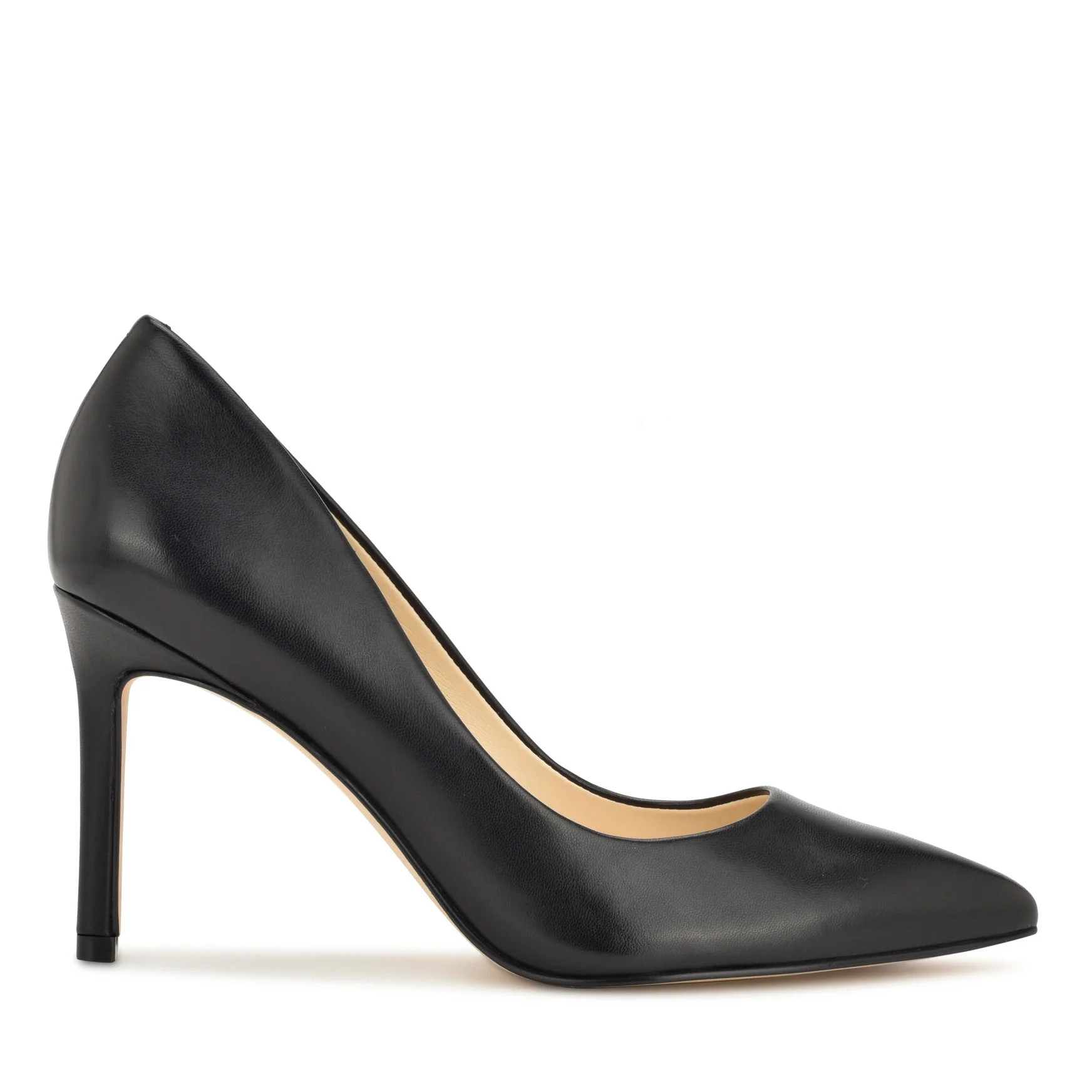 Women's Ezra Pointy Toe Pumps - Black Leather | Nine West | Nine West (US)