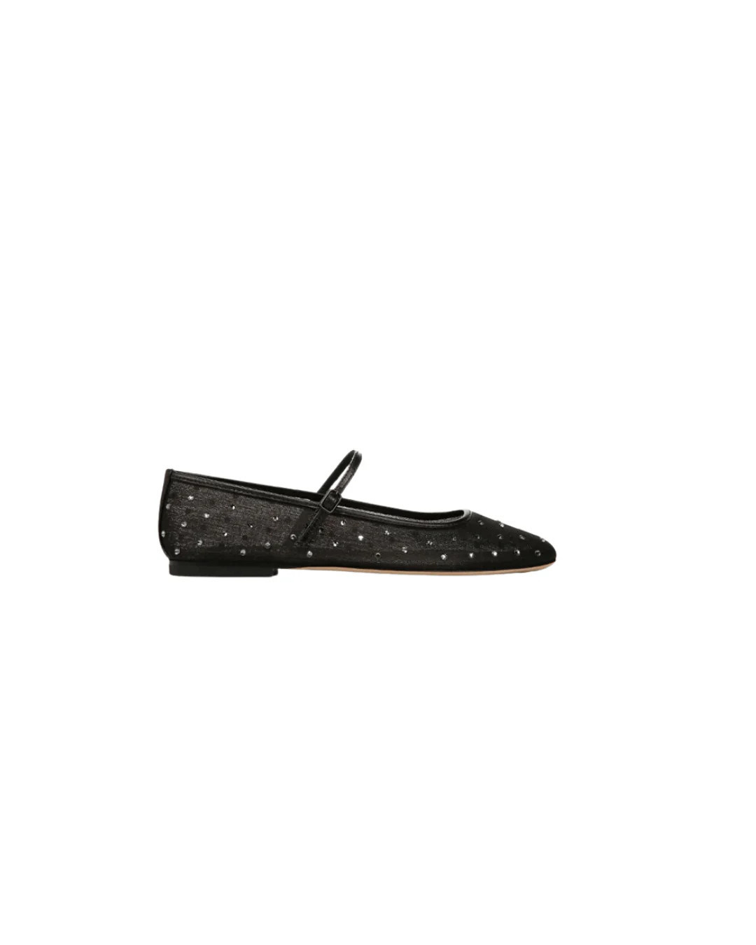 ELLIE MESH CRYSTAL BLACK DIAMOND MESH / 6 | FEBE Clothing