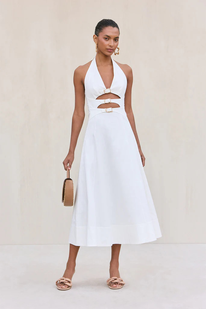 BRAXTON DRESS - OFF WHITE | Cult Gaia - US