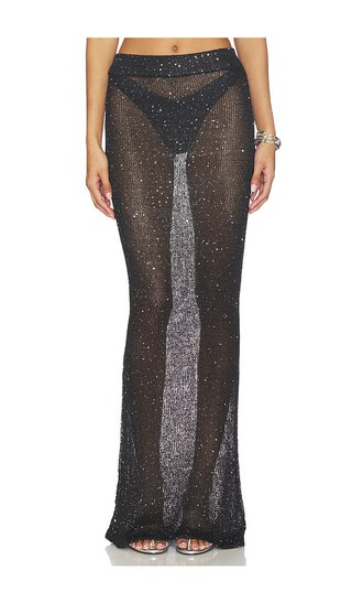 Miranda Maxi Skirt in Olive Green | Revolve Clothing (Global)