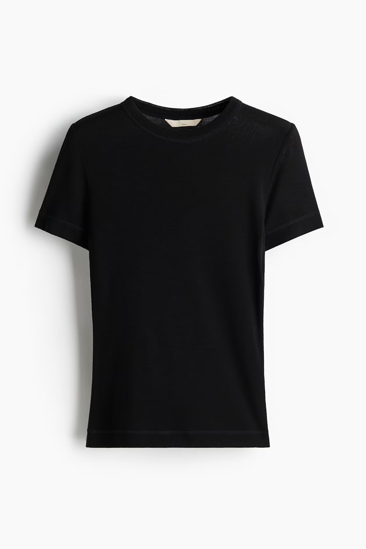 Wool T-shirt | H&M (UK, MY, IN, SG, PH, TW, HK)