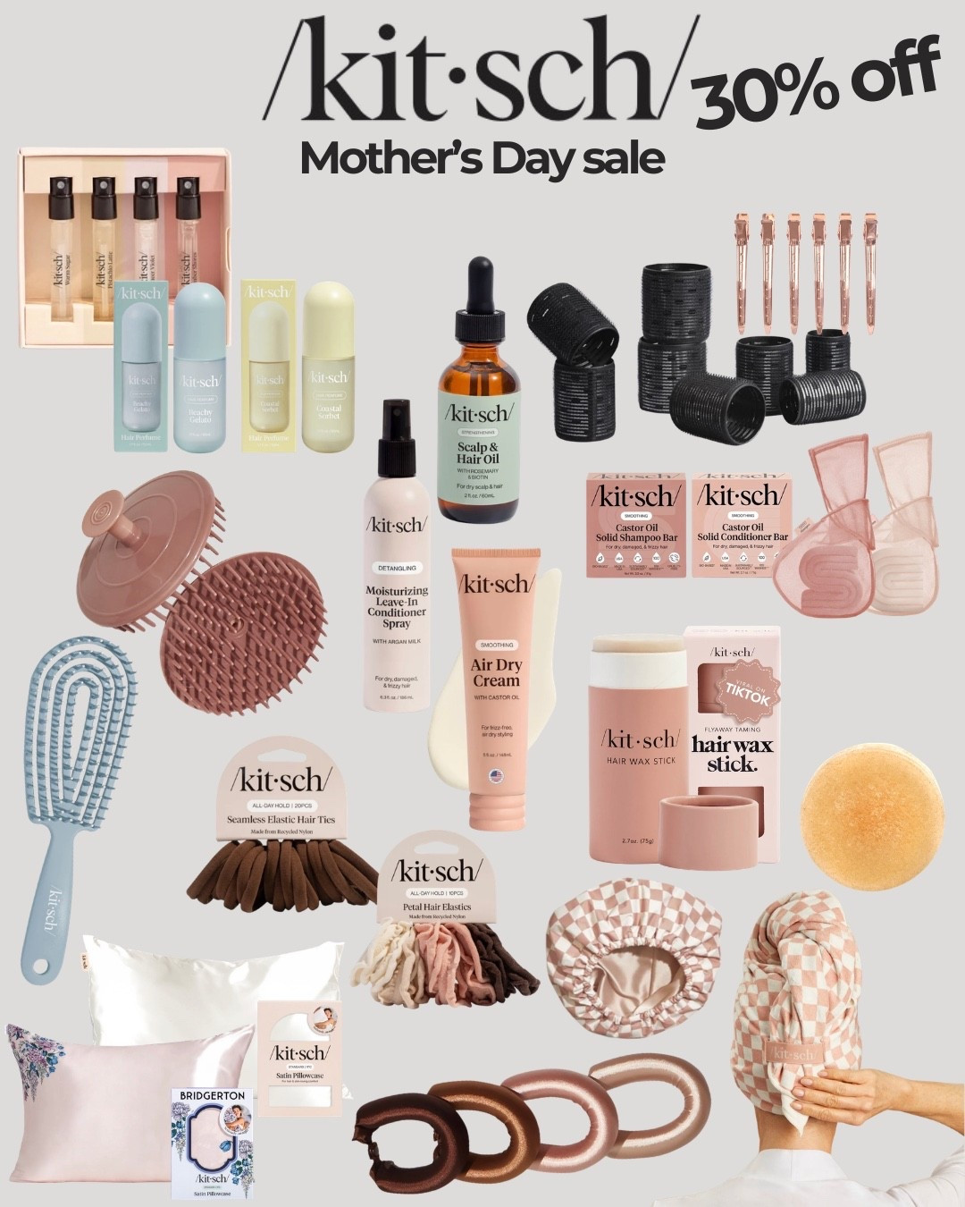 This is your sign to finally upgrade your hair routine 👀✨

I rounded up all the KIT•SCH best sellers + my personal favorites. From the satin pillowcases that save your hair overnight to the shower essentials everybody needs… It’s all in here.

And with 30% off for Mother’s Day, this is the time to stock up or grab the kind of gift. She’ll actually love and use.

￼#kitsch #mothersday #mothersdaygifts #sale #beauty #selfcare 

#LTKSaleAlert #LTKBeauty #LTKMothersDay