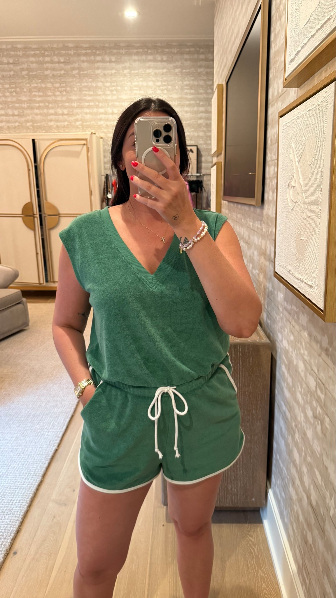 This Terry cloth romper is SO cute and only $15!! Would be great as a swim coverup too 

#LTKSaleAlert #LTKSwim #LTKSeasonal