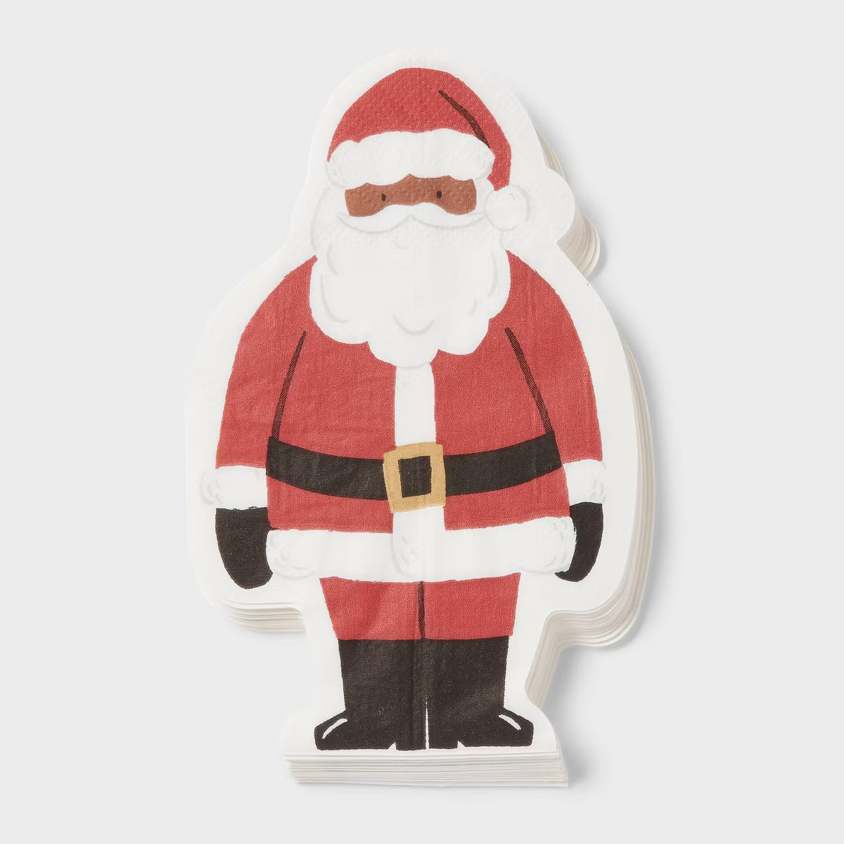 20ct Christmas Santa Shaped Napkins - Spritz™ | Target