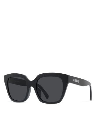 CELINE Monochroms Square Sunglasses, 56mm  | Bloomingdale's Jewelry & Accessories | Bloomingdale's (US)