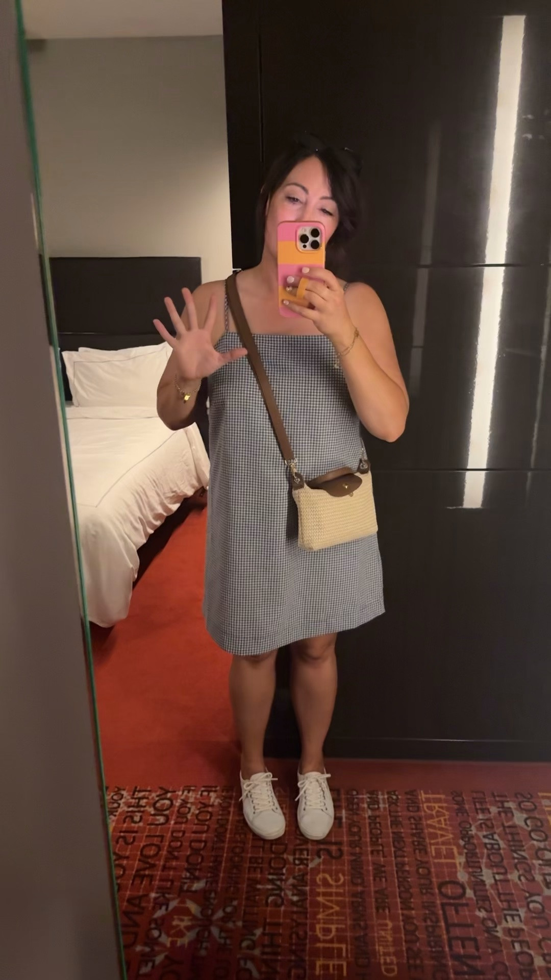 Dress & sneakers are true to size 
• wearing a medium dress

#LTKootd #LTKgrwm #LTKTravel
