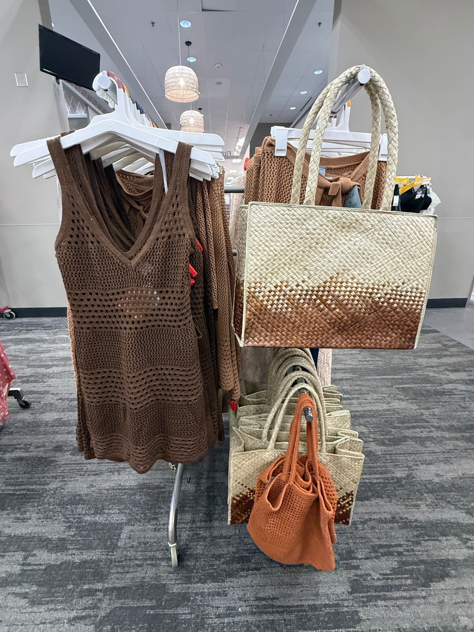 Chocolate Brown Swim Cover Up🤎 
Brown is not just for Fall anymore! @Target 
#swim #coverup #browncoverup #sleevelesscoverup #beachbag #strawbag #targetfinds #LTKOver50 #momover50 


#LTKTravel #LTKSeasonal #LTKSwim