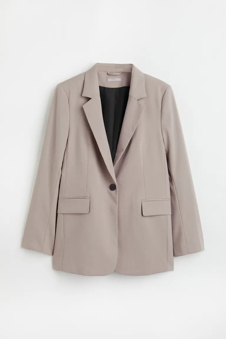 Single-breasted jacket | H&M (UK, MY, IN, SG, PH, TW, HK)