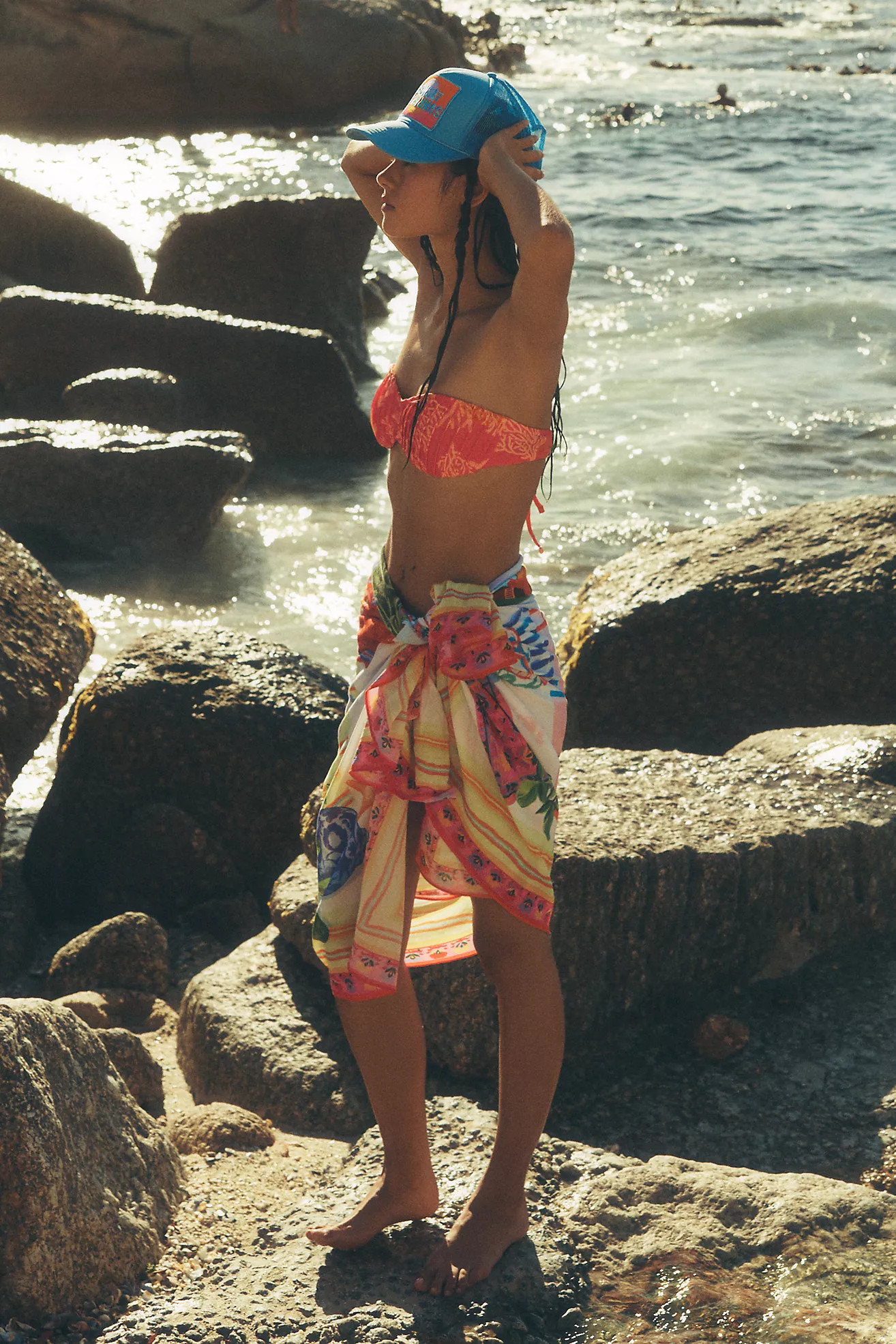 Maaji Reversible Rosebud Strapless Bikini Top | Anthropologie (US)