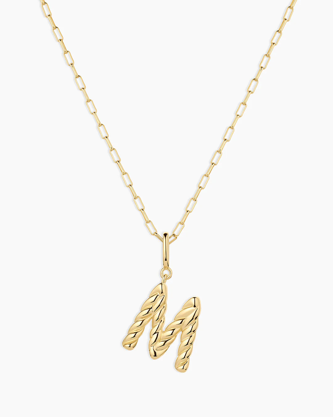 Crew Alphabet Statement Charm Necklace | gorjana