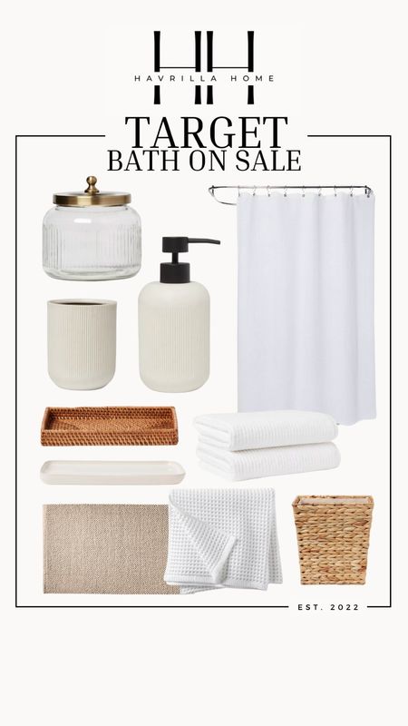 Target Bath on sale! Follow @havrillahome on Instagram and Pinterest for more home decor inspiration, diy and affordable finds Holiday, christmas decor, home decor, living room, Candles, wreath, faux wreath, walmart, Target new arrivals, winter decor, spring decor, fall finds, studio mcgee x target, hearth and hand, magnolia, holiday decor, dining room decor, living room decor, affordable, affordable home decor, amazon, target, weekend deals, sale, on sale, pottery barn, kirklands, faux florals, rugs, furniture, couches, nightstands, end tables, lamps, art, wall art, etsy, pillows, blankets, bedding, throw pillows, look for less, floor mirror, kids decor, kids rooms, nursery decor, bar stools, counter stools, vase, pottery, budget, budget friendly, coffee table, dining chairs, cane, rattan, wood, white wash, amazon home, arch, bass hardware, vintage, new arrivals, back in stock, washable rug