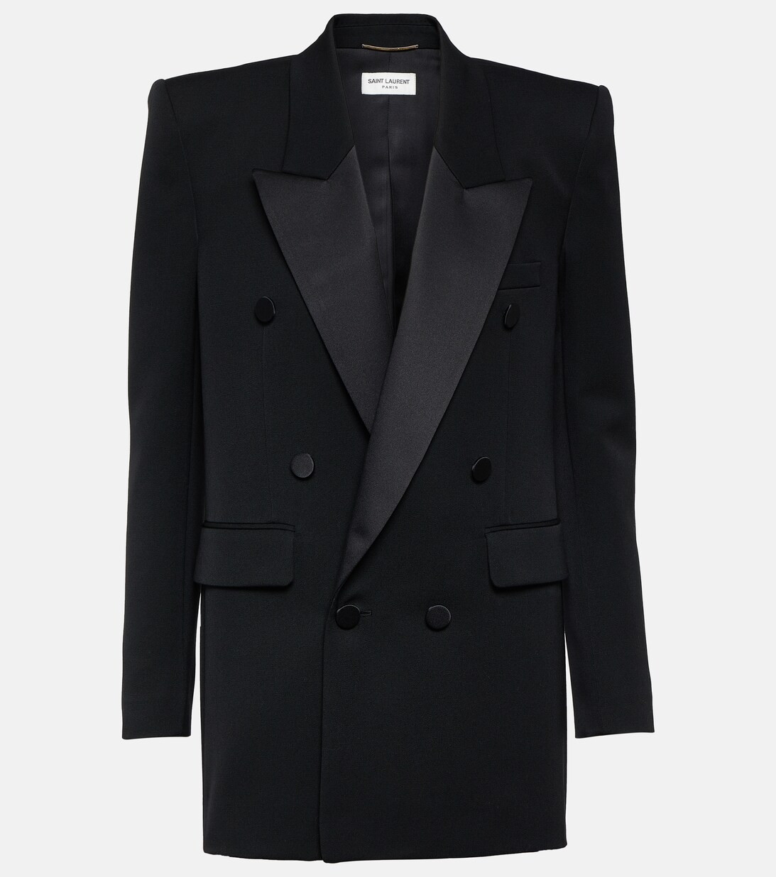 Smokingjacke aus Grain de Poudre | Mytheresa (DACH)