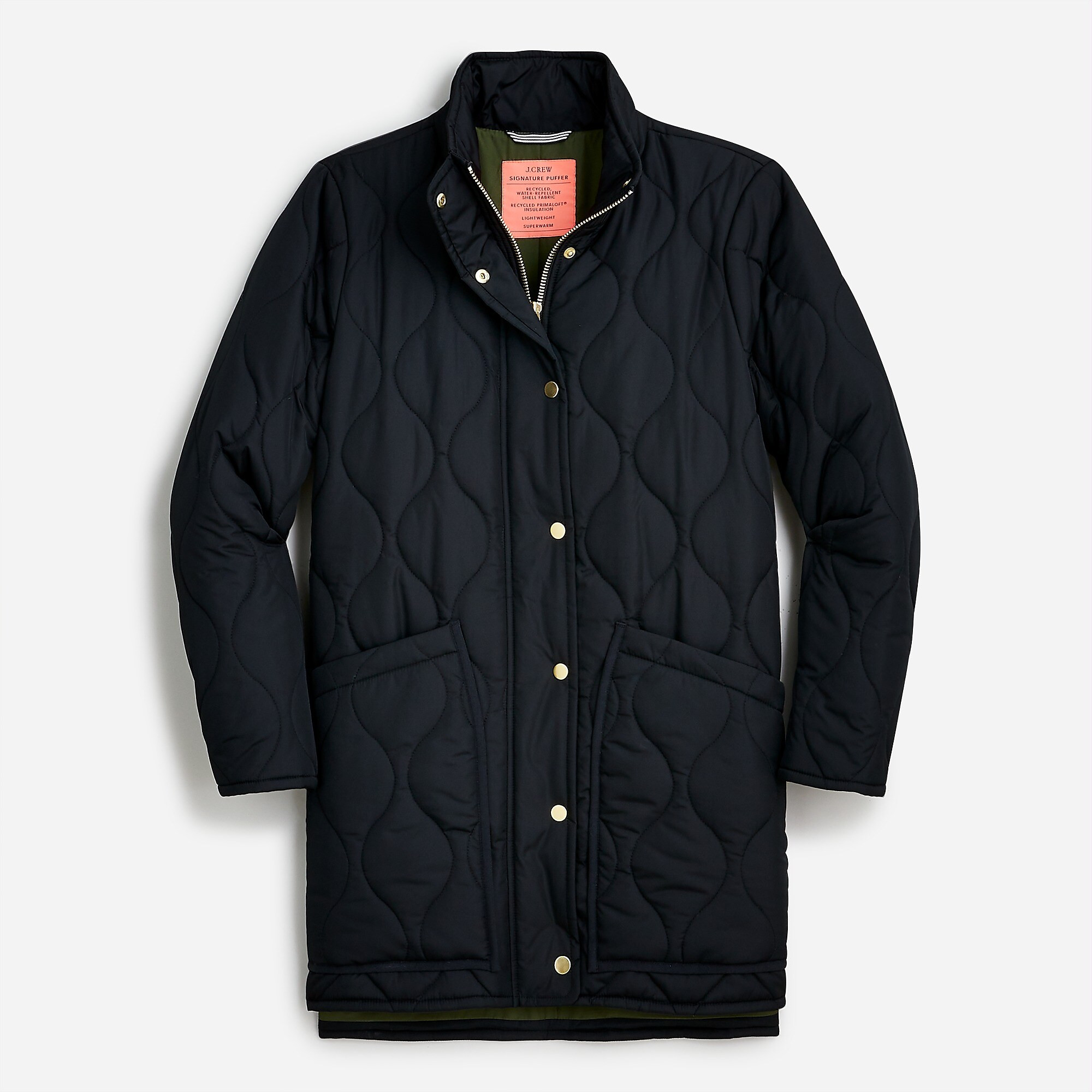 New quilted cocoon puffer coat | J. Crew US