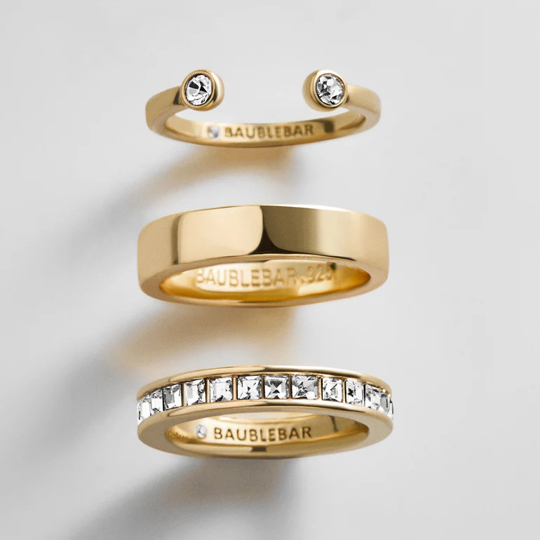 Vera Waterproof Ring Set - Vera Waterproof Ring Set | BaubleBar