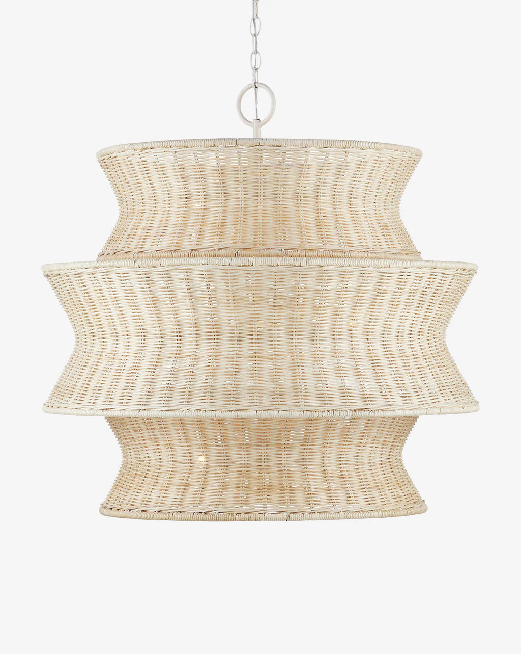 Phebe Rattan Chandelier | McGee & Co.