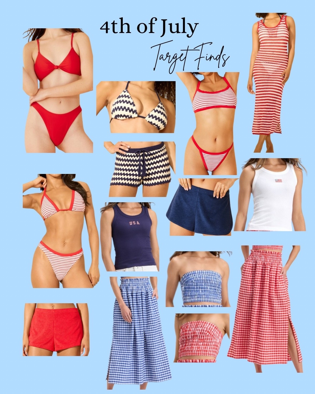 4th of july lake weekend inspo! Everything is under $30! 🇺🇸 ❤️ 
#4thofJuly


#LTKSwim #LTKFindsUnder50 #LTKSummerEdit
