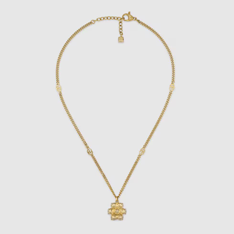 Gucci Pearl Double G necklace | Gucci (US)
