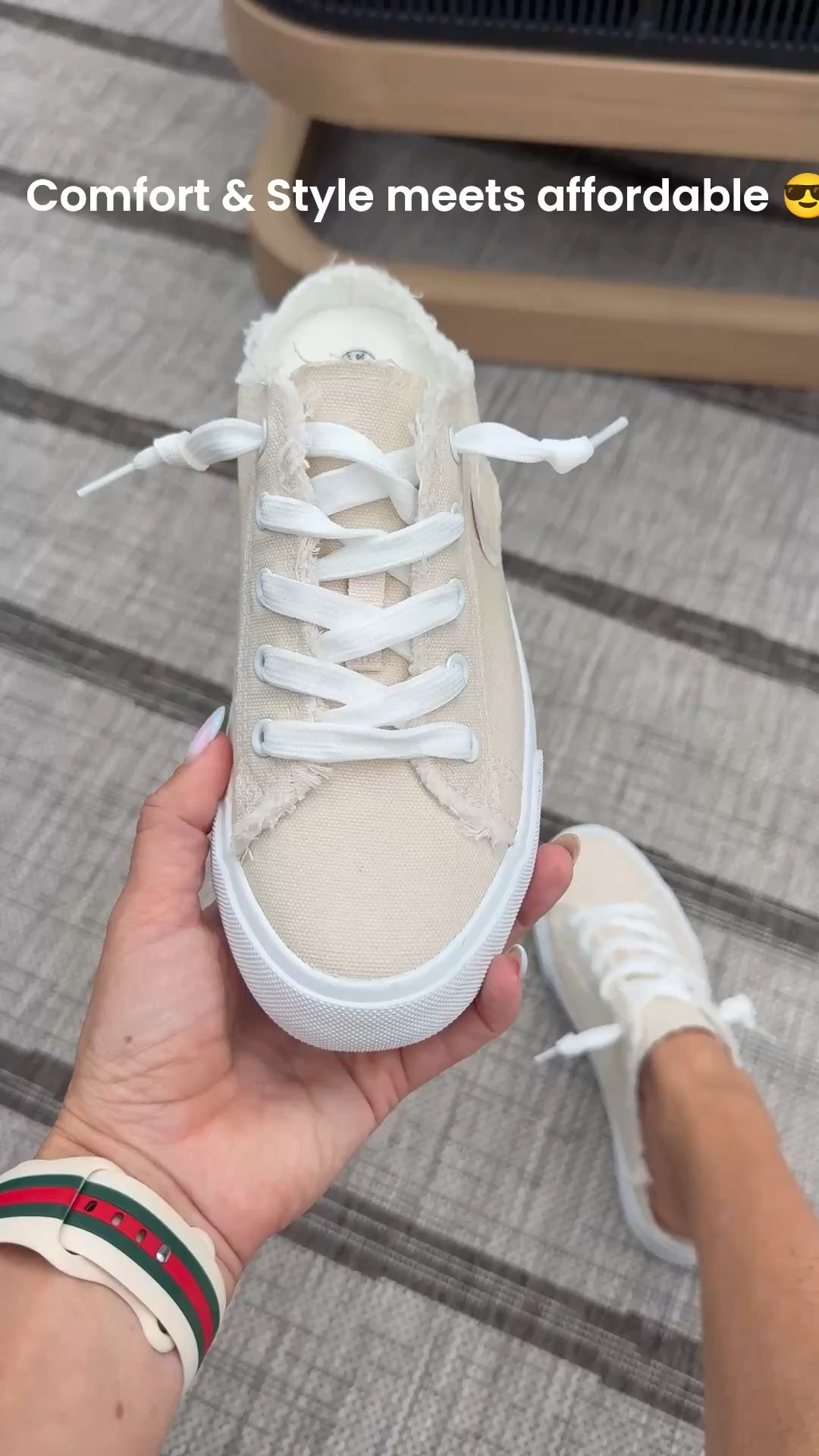 I’ve been looking for slip on sneakers that are affordable, cute and comfortable, and these check every box. They’re lightweight, true to size, and the neutral color makes them so easy to style with jeans, leggings, dresses, or matching sets.

comfortable sneakers, casual sneakers, walking shoes, neutral fashion sneakers, everyday shoes, travel outfit, Amazon fashion finds, fall wardrobe, affordable fashion

#LTKU #LTKActive #LTKTravel