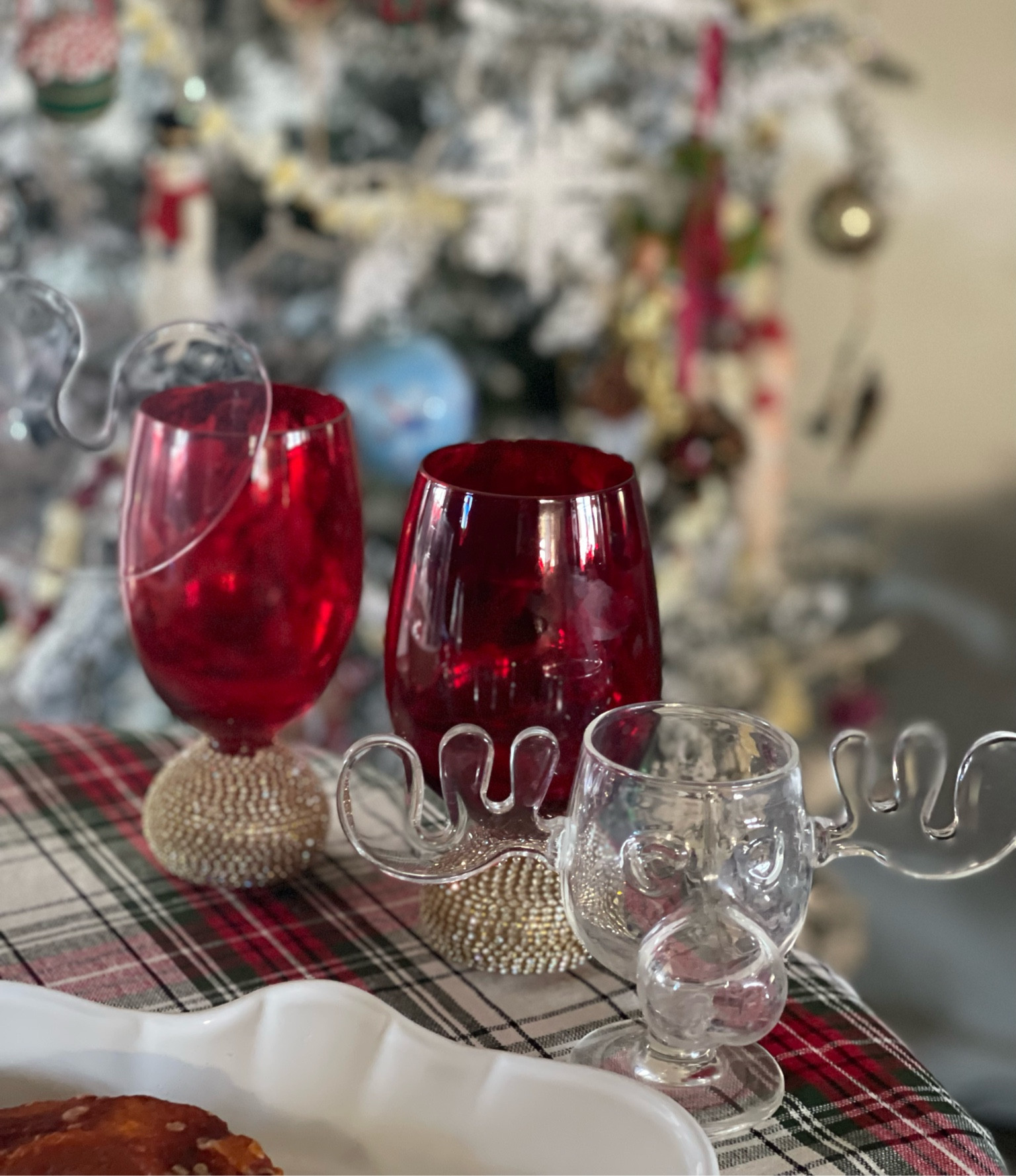 Cowboy Boot Jeweled Stemmed Wine Glass