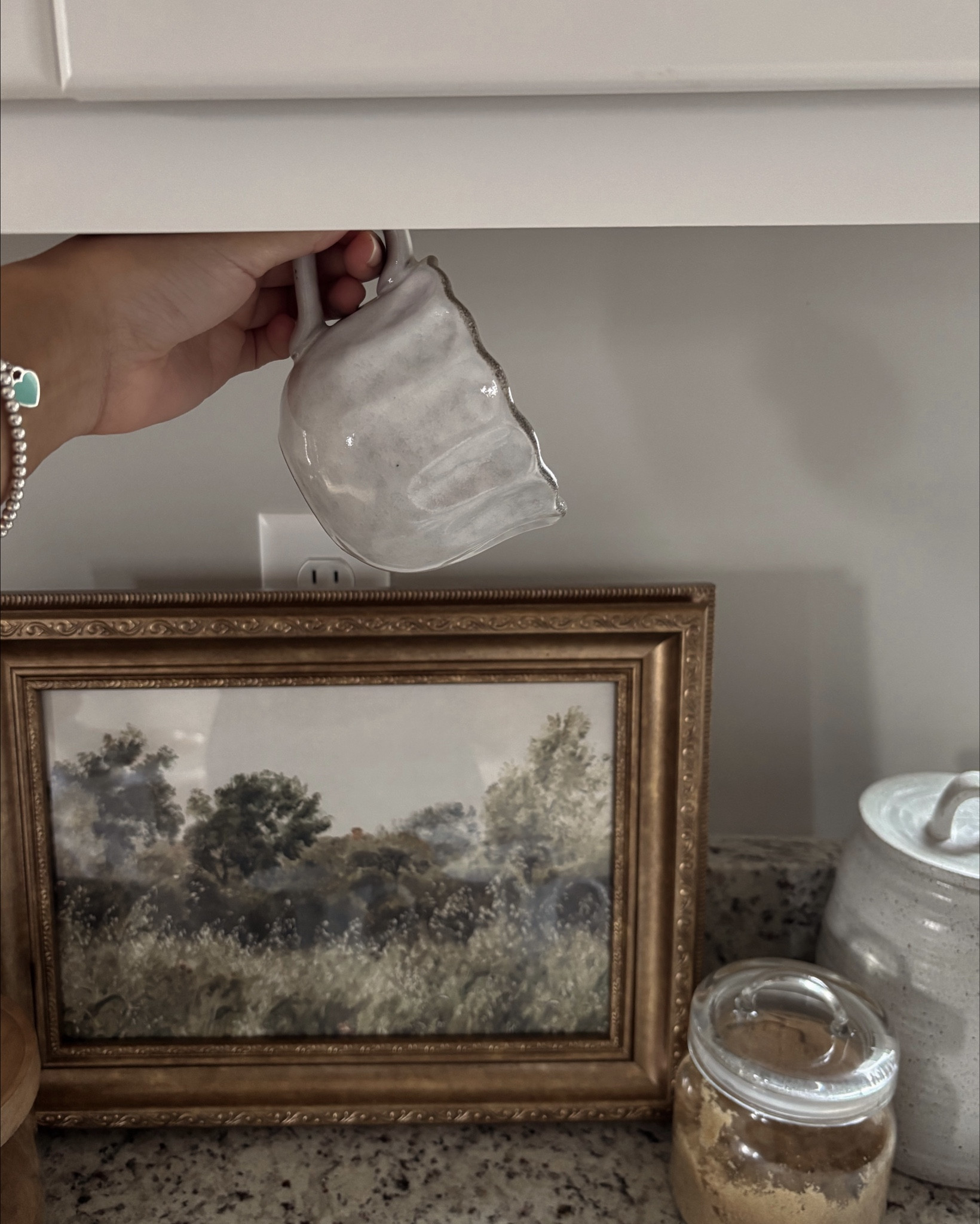 The perfect mug to display on your coffee bar! My coffee bar is currently in the works but just imagine a brass towel bar and these cute little mugs! 
These are the 10 oz ones. Also 🔗 the 12 oz!

#LTKStyleTip #LTKHome