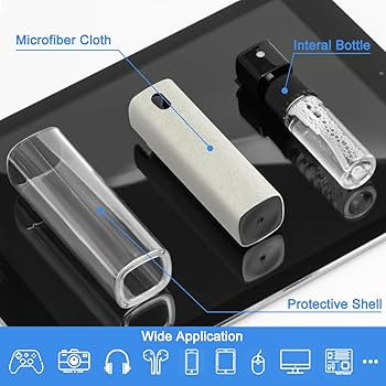 walrfid Car Screen Cleaner Spray, Electronic Touchscreen Mist Cleaning Brush Kit for TV, Laptop, ... | Amazon (US)