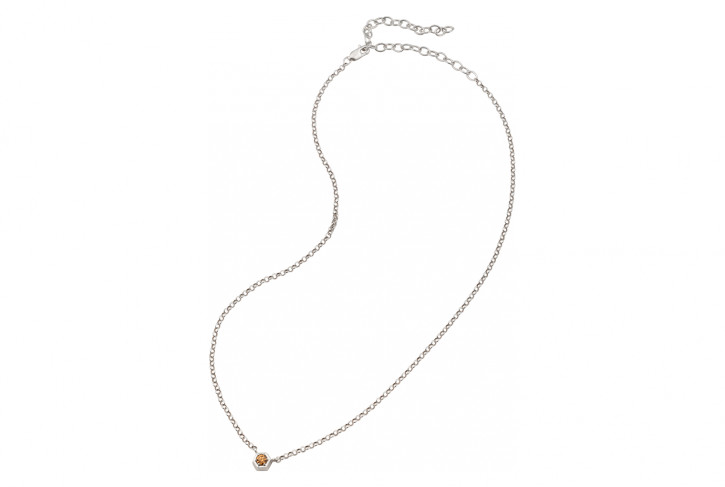 Hive Single Cell Diamond Necklace | Mignon Faget