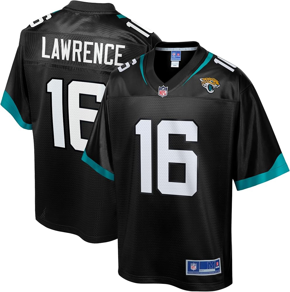 Men's Trevor Lawrence Black Jacksonville Jaguars Big & Tall Pro Line Jersey | Amazon (US)