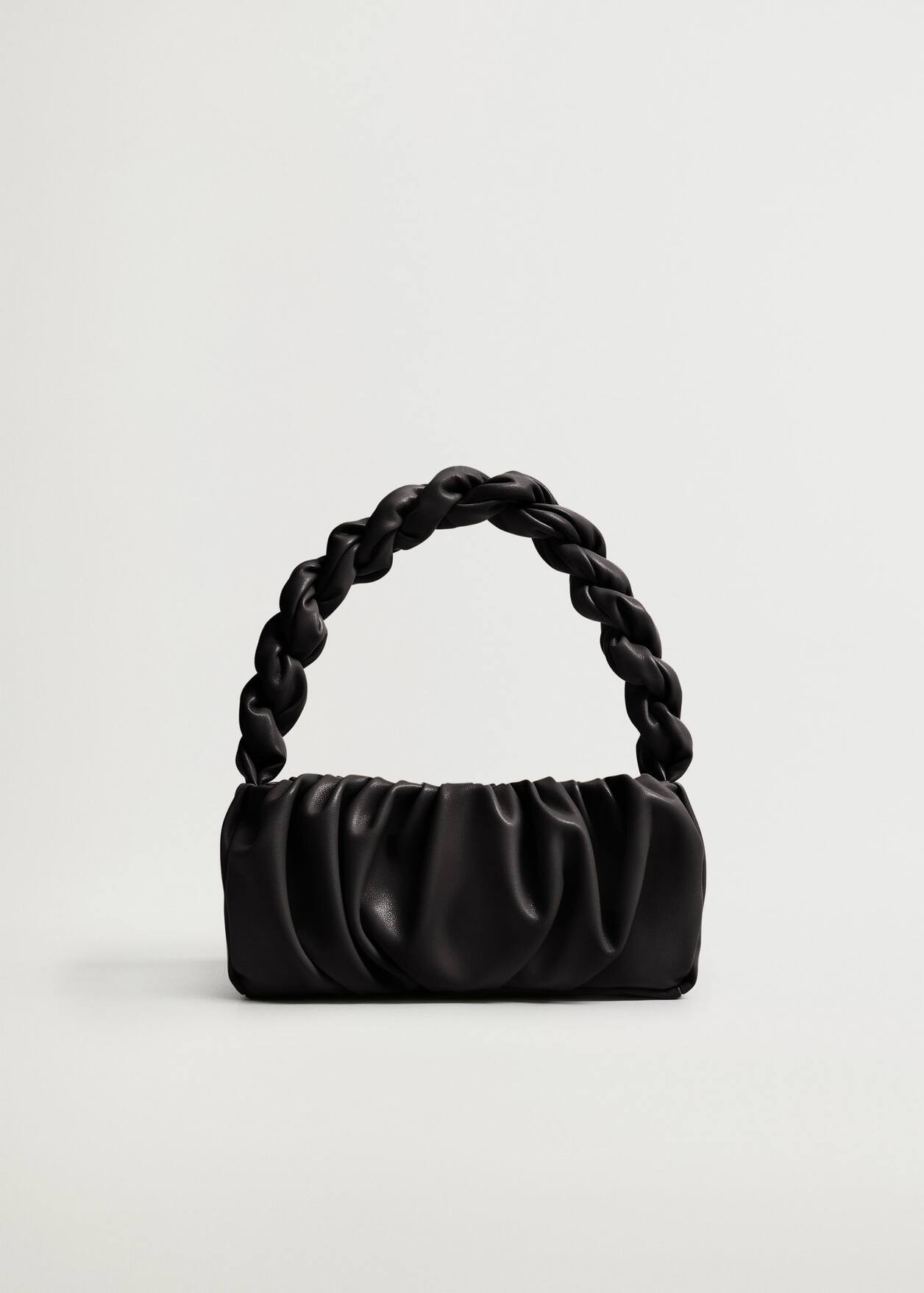 Twisted strap baguette bag | MANGO (US)