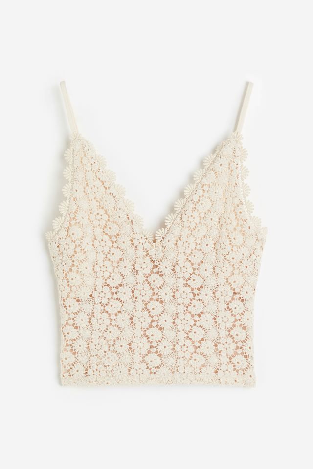 Lace Crop Top | H&M (US)
