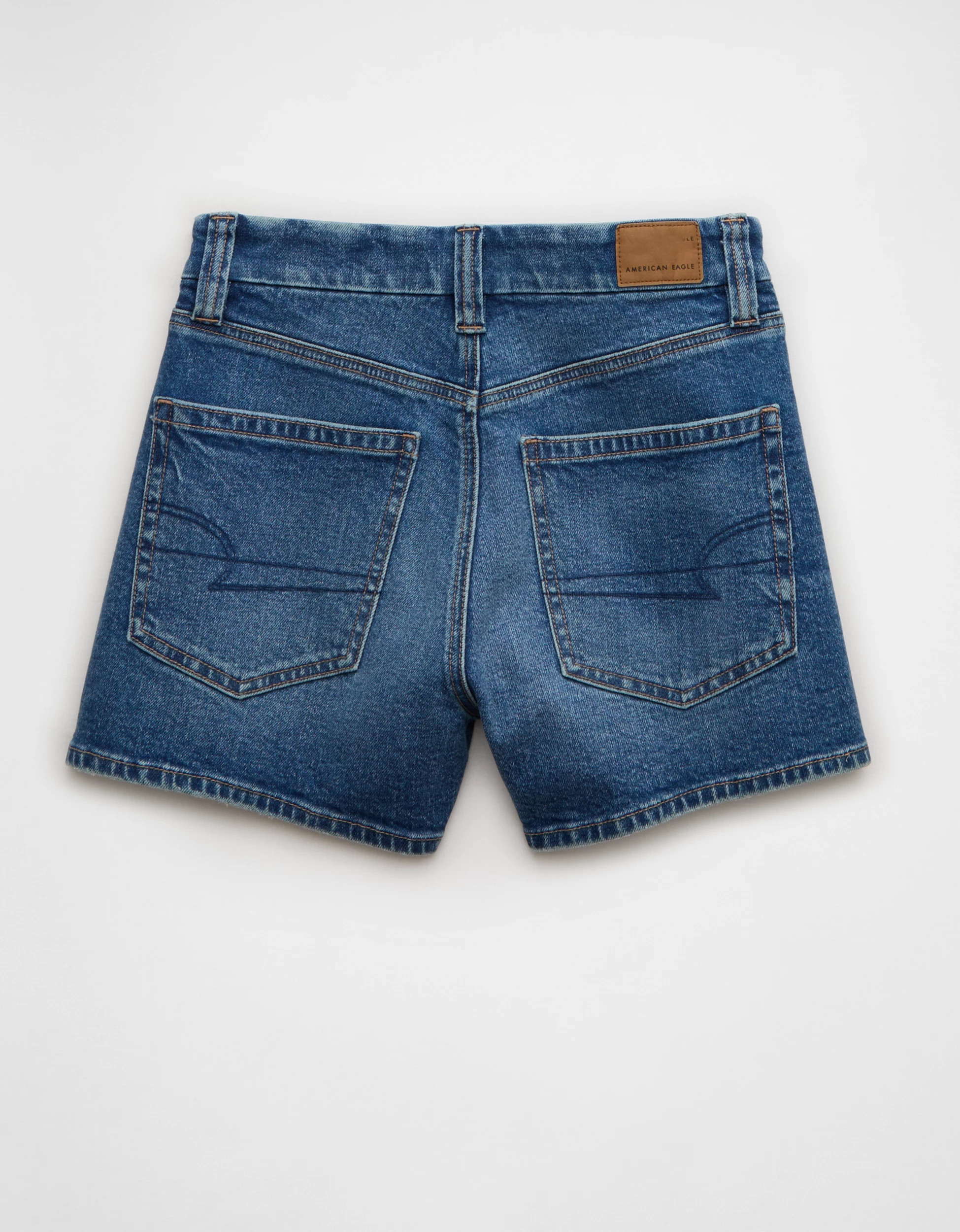 AE 3" Strigid Curvy Super High-Waisted Relaxed Denim Short | American Eagle Outfitters (US & CA)