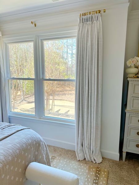 Custom amazon curtains without the designer prices! 







Traditional, glam, grand, millennial, linen, pinch, pleat, Ballard designs, area, rug, acrylic, curtain, rod, bedroom, living room

#LTKhome #LTKFind
