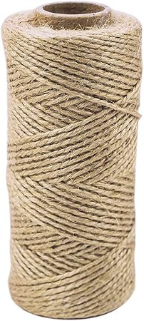 300 ft Heavy Duty Natural Color Twine Jute String for Industrial Packing Material, Arts & Crafts,... | Amazon (US)