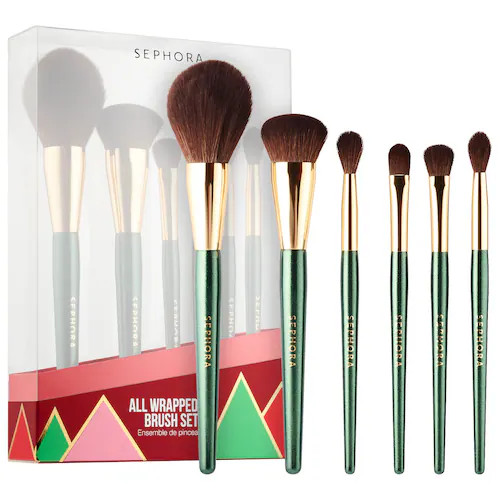 All Wrapped Up 6 Piece Makeup Brush Set | Sephora (US)