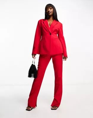 ASOS DESIGN Mix & Match suit in red | ASOS (Global)